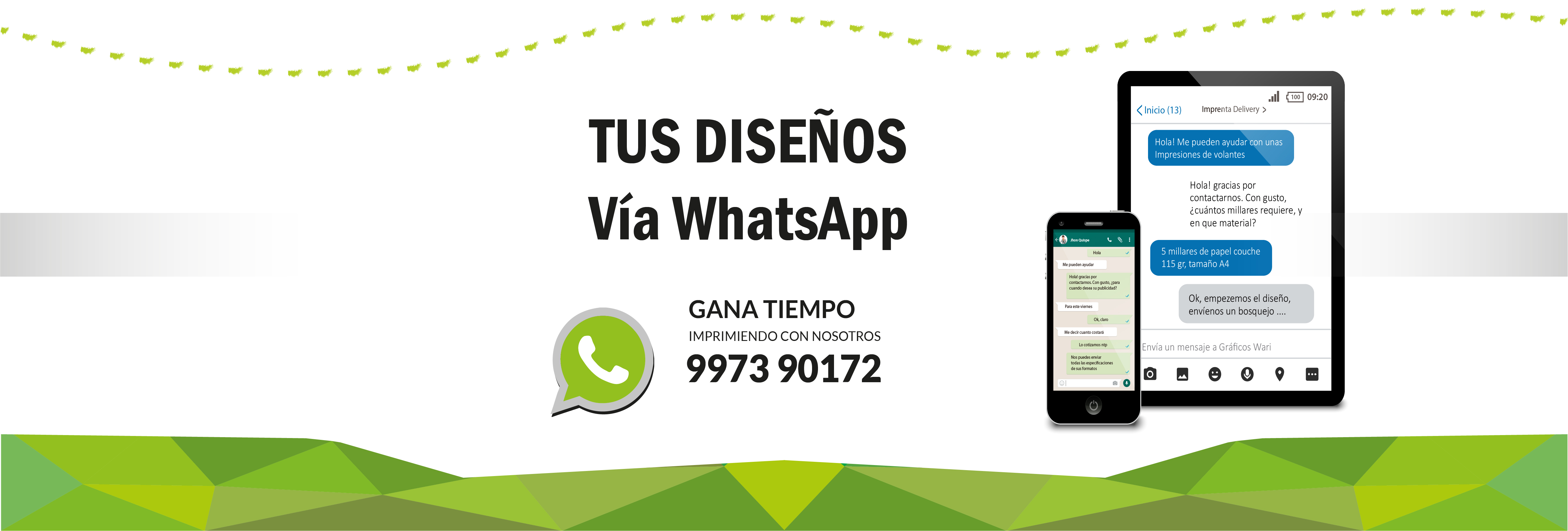 imprenta via wasap